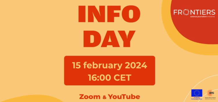 The FRONTIERS Info Day will be held on 15 Feb 2024