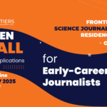 FRONTIERS launches dedicated call for early-career science journalists