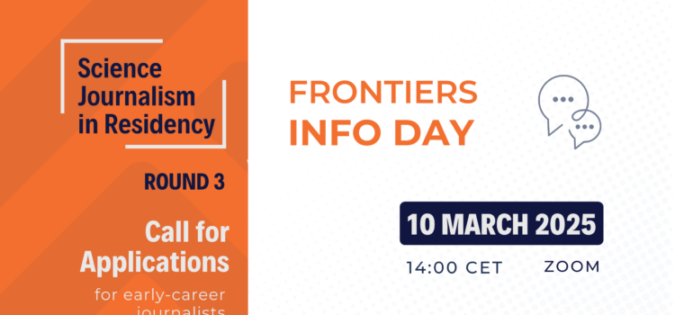 FRONTIERS Info Day Session to Take Place on 10 March 2025